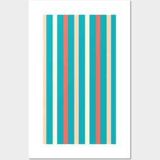 Akins | Colorful Stripes Pattern Posters and Art